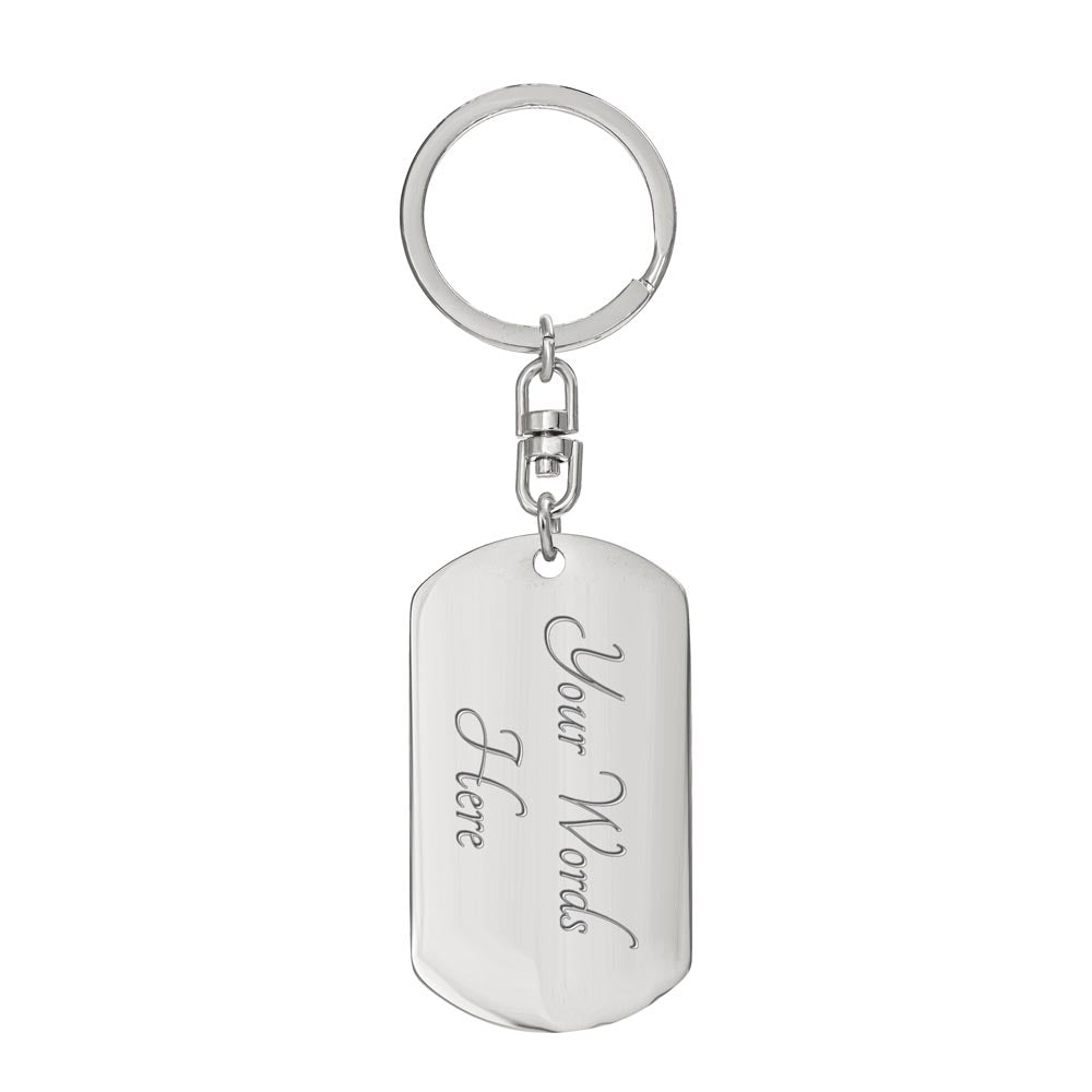 Heartfelf Keepsake for Daughter - I am the storm keychain