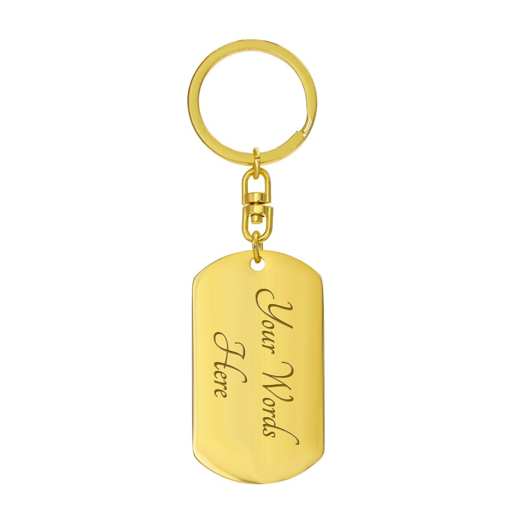 (ALMOST SOLD OUT) Keepsake for Daughter - I will always love you Keychain