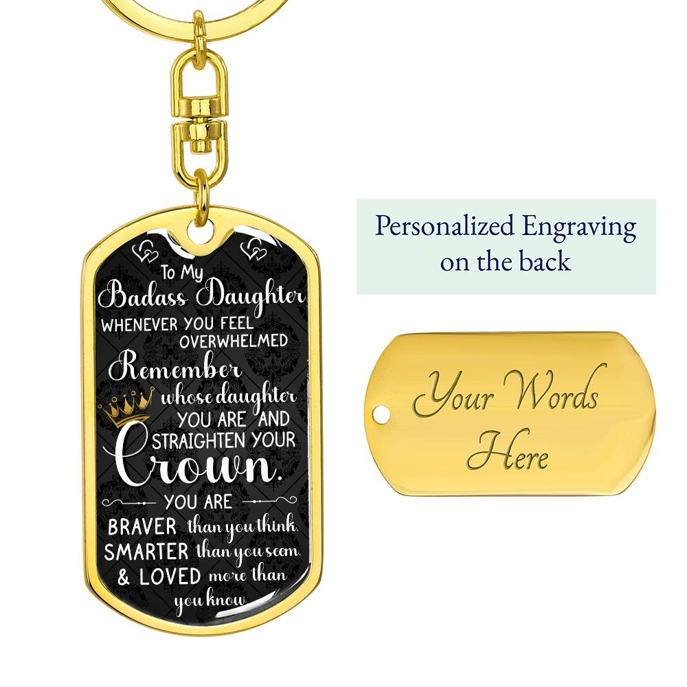 (ALMOST SOLD OUT) Empowering Keepsake for Daughter - You Are More Loved Than You Know