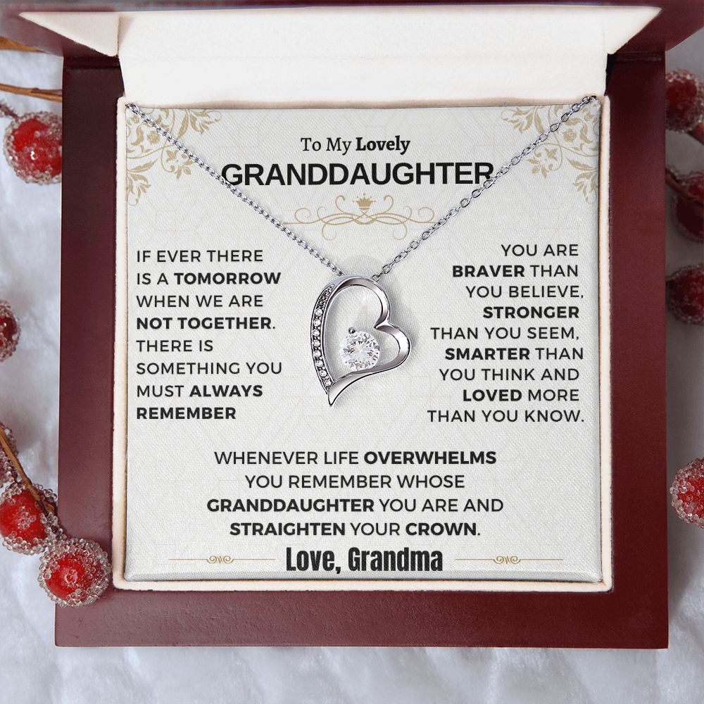 (ALMOST SOLD OUT) - Gift for Granddaughter - Loved more than you know