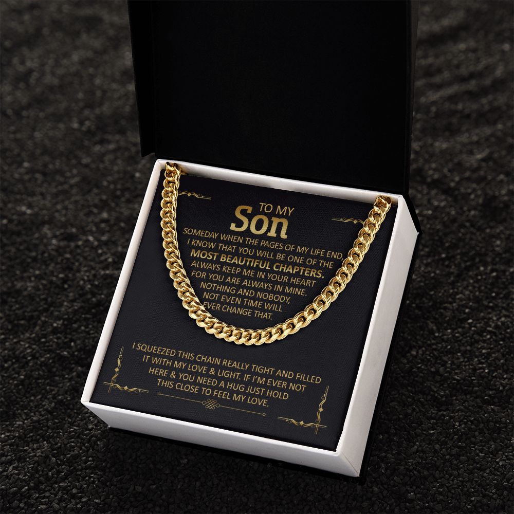 (ALMOST SOLD OUT) Gift for Son Beautiful Chapters