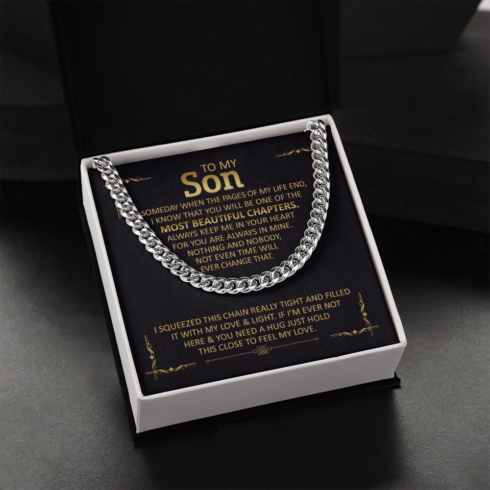 (ALMOST SOLD OUT) Gift for Son Beautiful Chapters