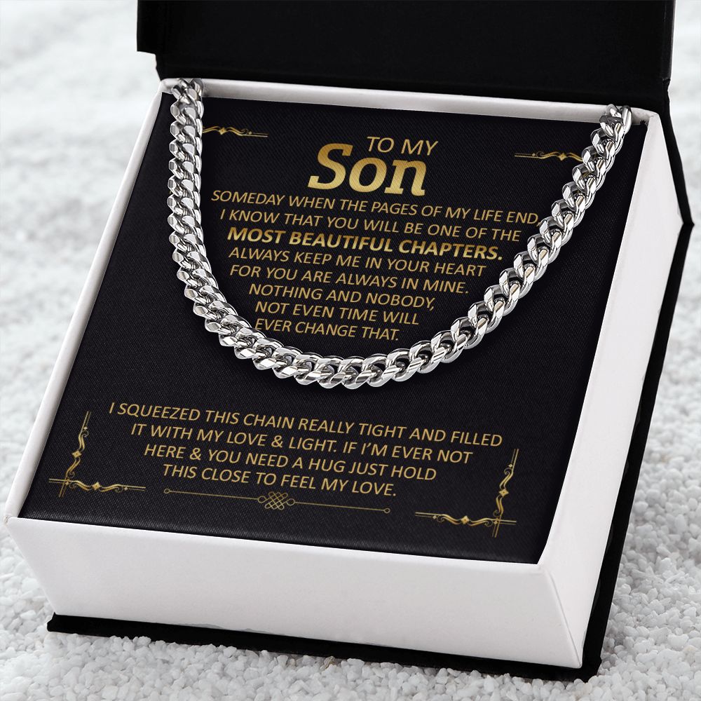 (ALMOST SOLD OUT) Gift for Son Beautiful Chapters