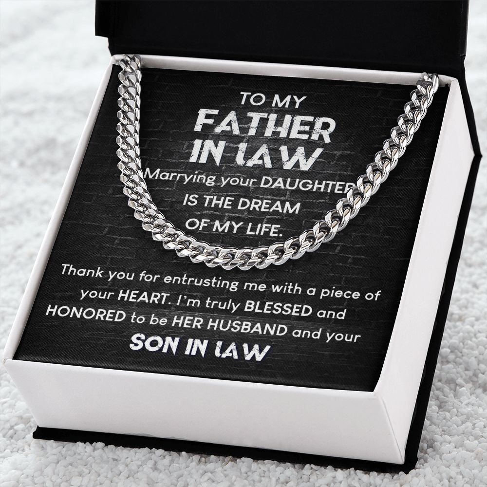 Father In Law - Dream Of My Life Cuban Chain Link