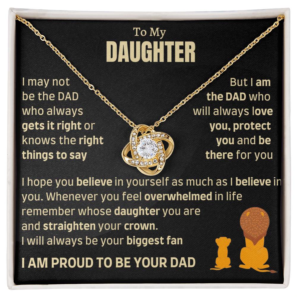 Heartfelt Gift from Dad to Daughter - Will Love you and protect you - tfg