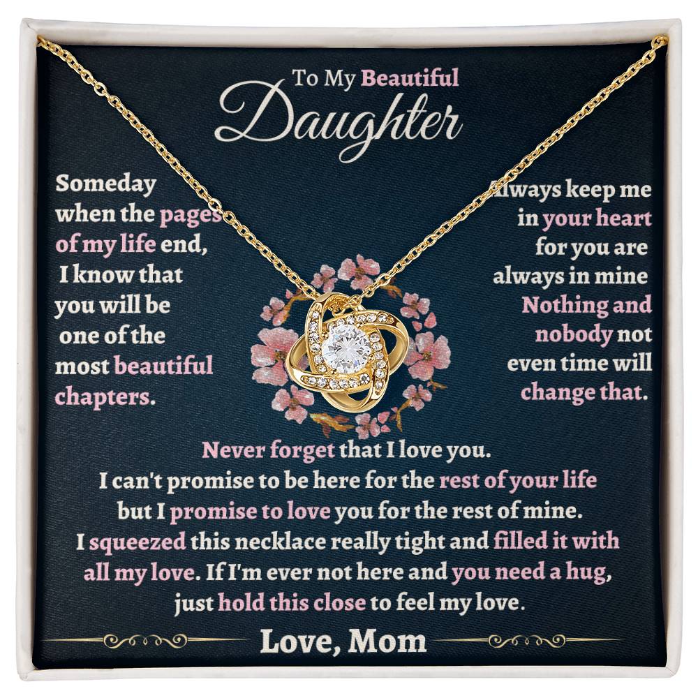 Heartfelt Gift for Daughter from Mom - Feel my love - TFG