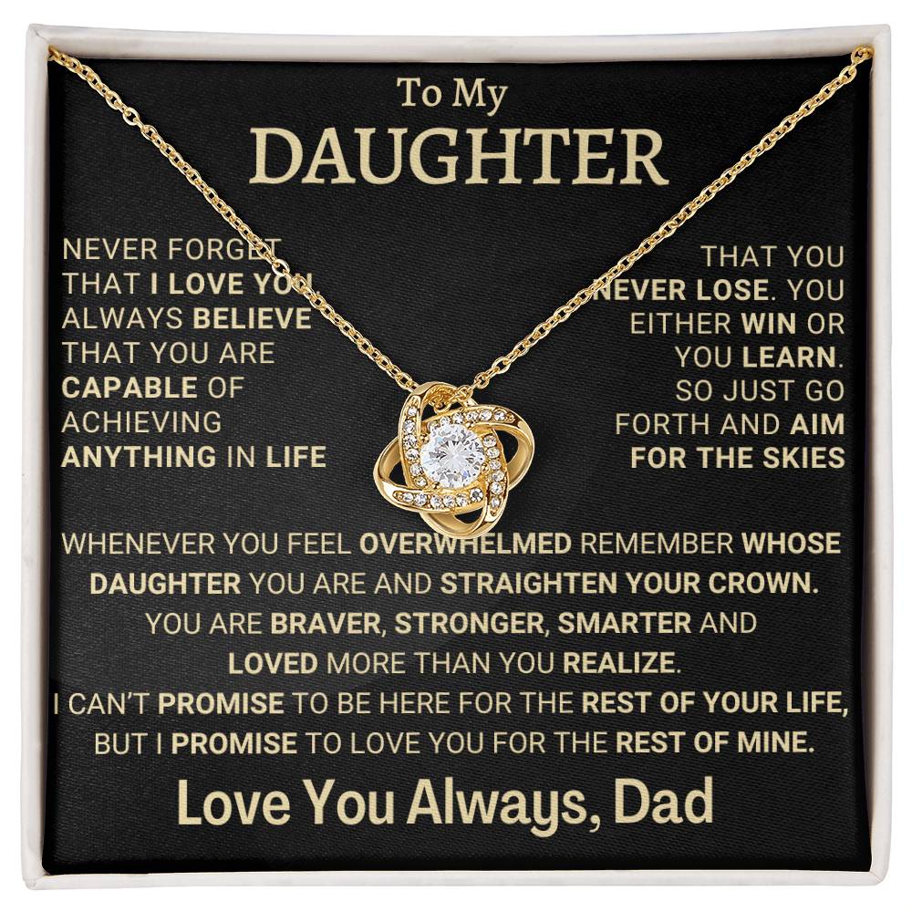 Heartfelt Gift for Daughter from Dad - Always Believe