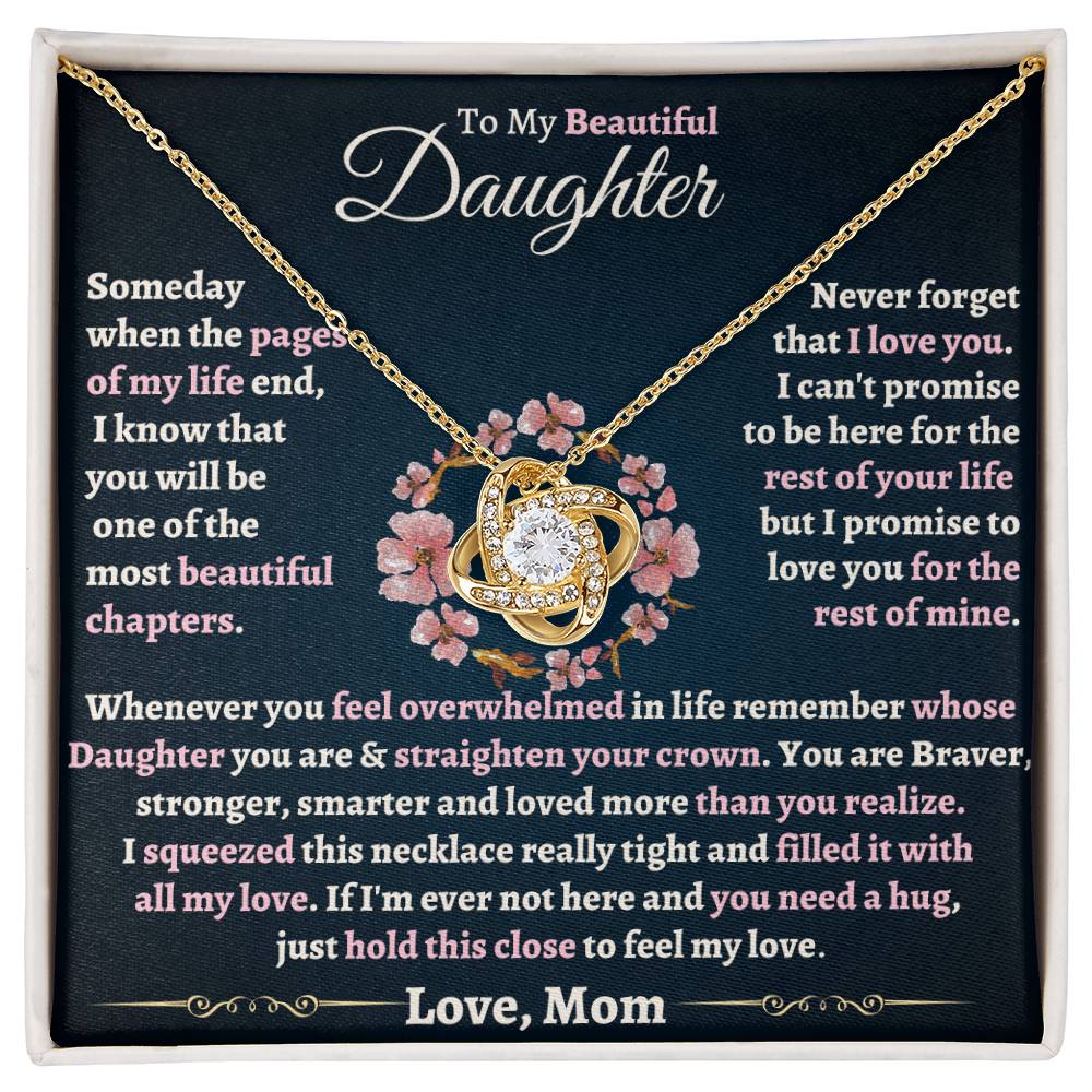 Heartfelt Gift for Daughter from Mom - Loved more than you realize - TFG