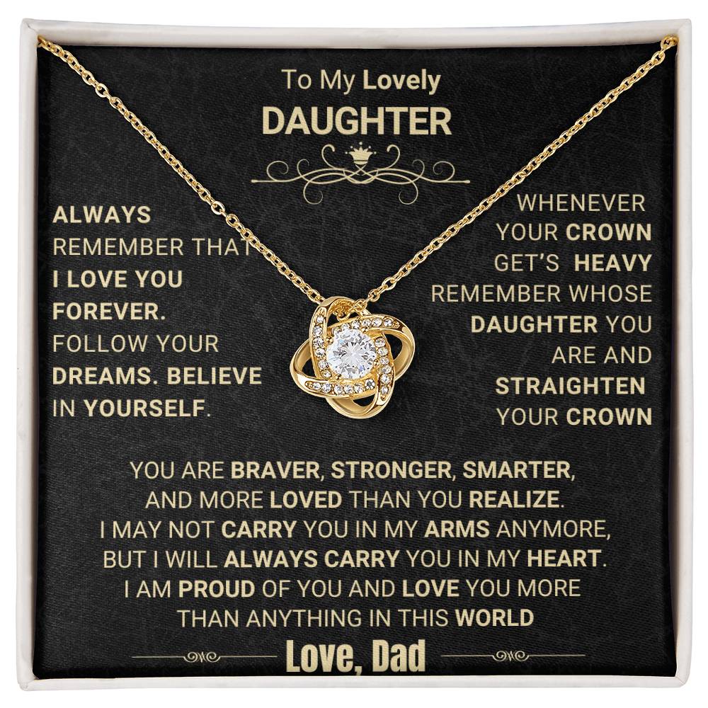 Heartfelt Gift for Daughter from Dad - Follow your dreams- D15