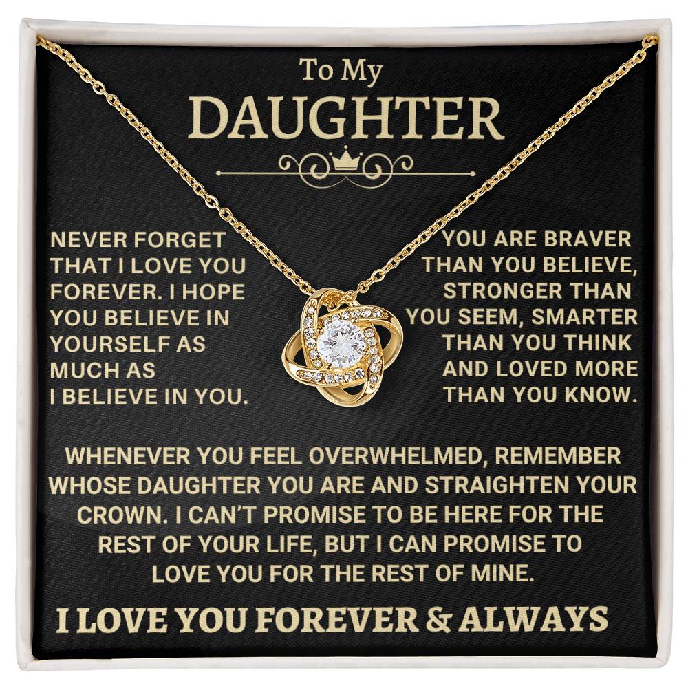 Beautiful Gift for Daughter - Promise to love you - TFG