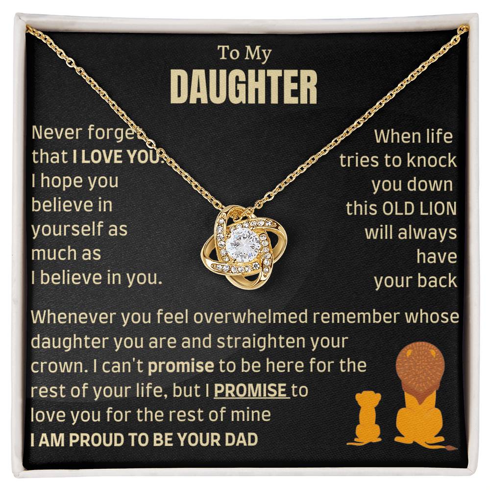 Heartfelt Gift for Daughter from Dad - I Love You - tfg