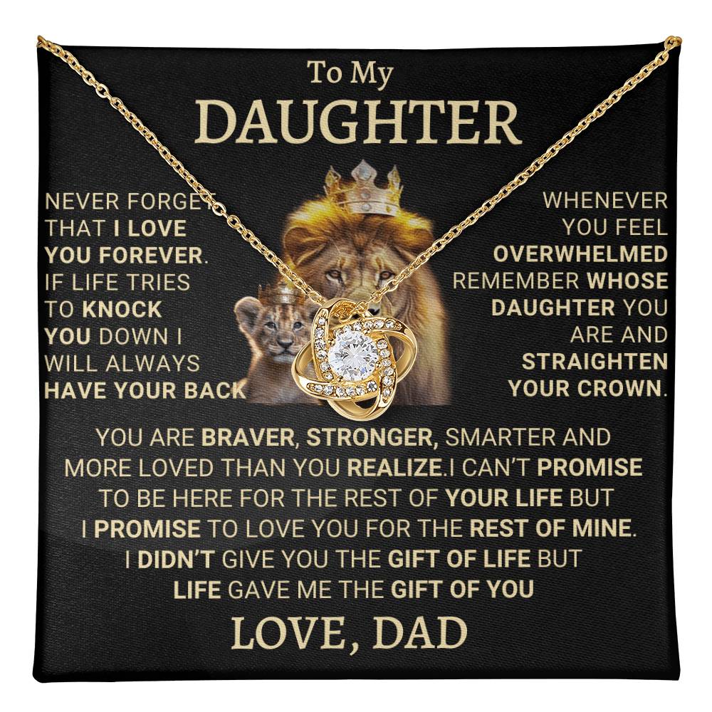 Heartfelt Gift from Dad to Daughter - Life Gave Me The Gift Of You