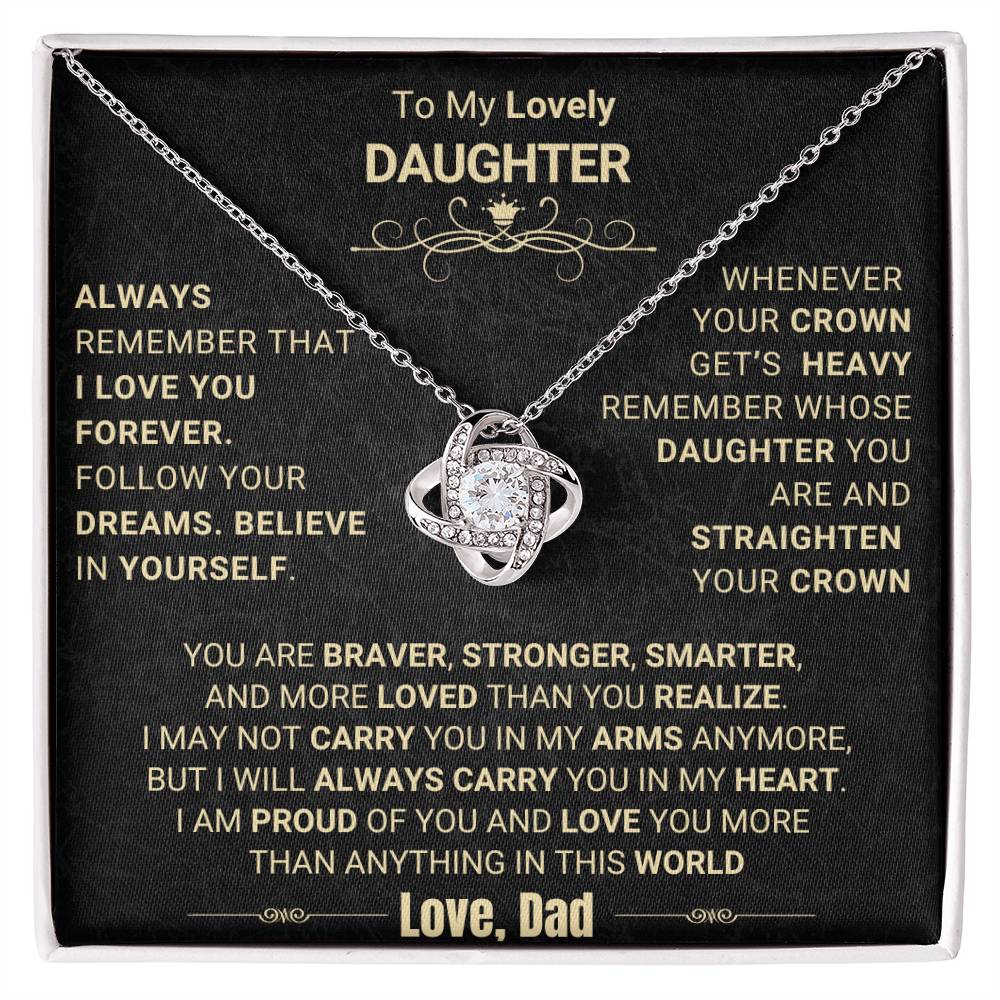 Heartfelt Gift for Daughter from Dad - Follow your dreams- D15