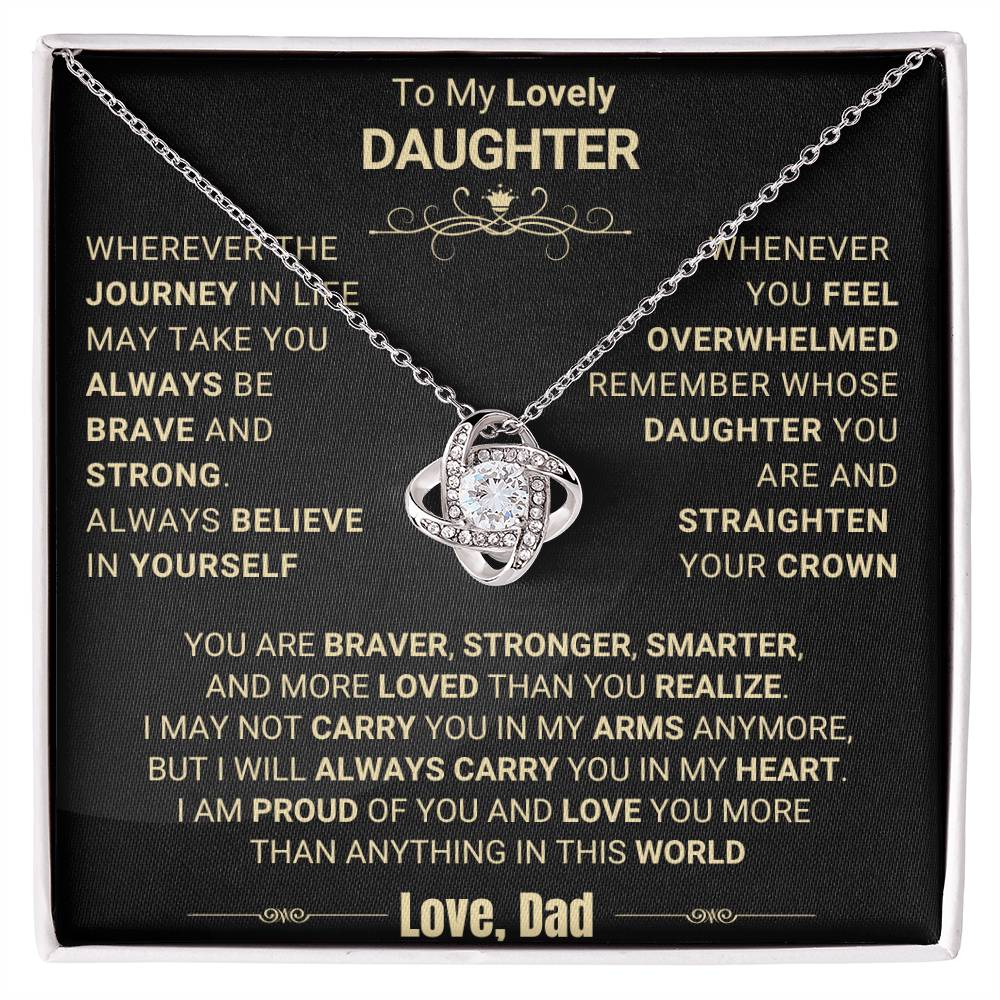 Special Heartfelt Gift for Daughter from Dad "Believe In Yourself"