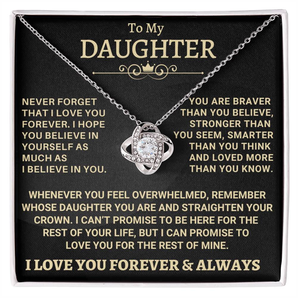 Beautiful Gift for Daughter - Promise to love you - TFG