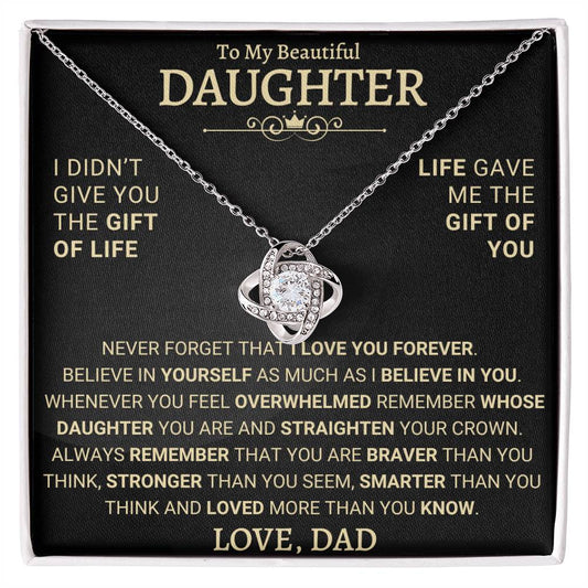 Heartfelt Gift for Daughter from DAD - Gift of Life