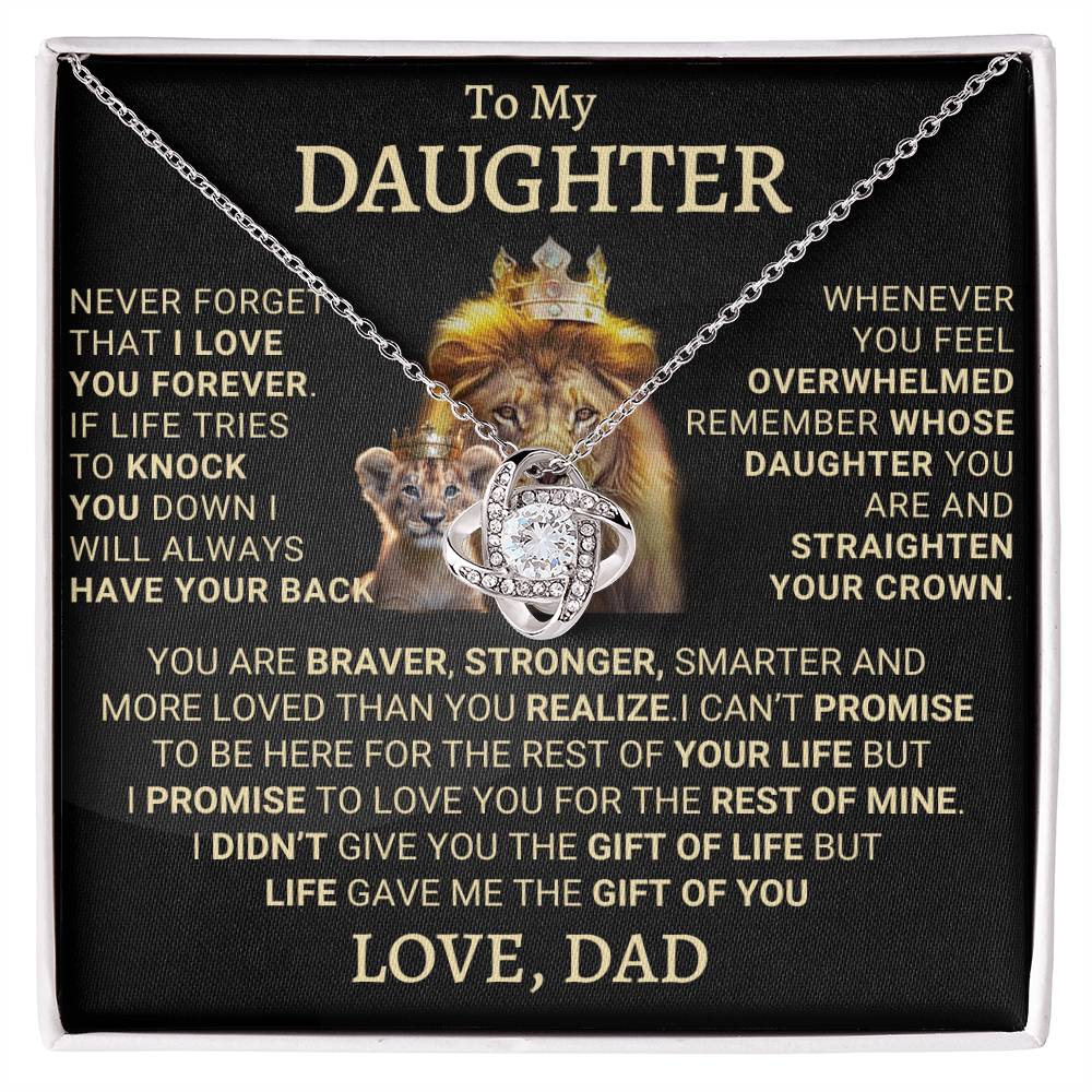 Heartfelt Gift from Dad to Daughter - Life Gave Me The Gift Of You