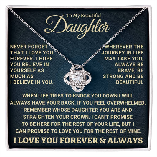 Heartfelt Gift for Daughter - I will always have your back