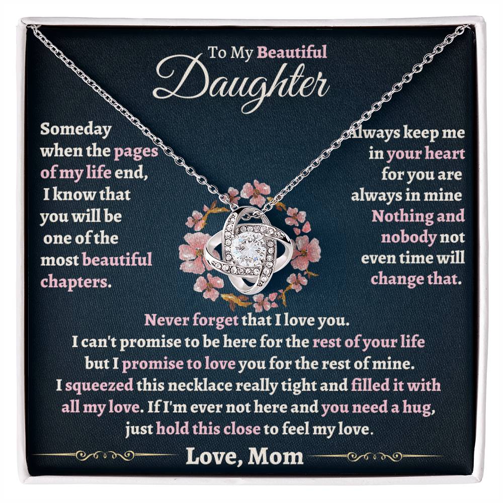 Heartfelt Gift for Daughter from Mom - Feel my love - TFG