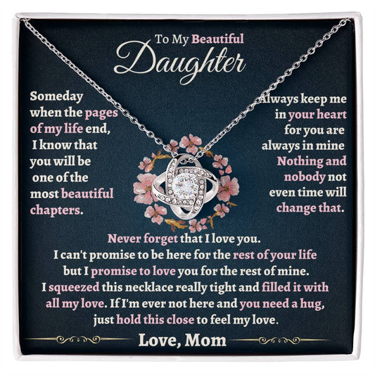 Heartfelt Gift for Daughter from Mom - Feel my love - TFG