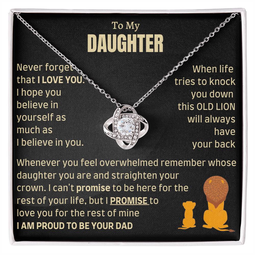 Heartfelt Gift for Daughter from Dad - I Love You - tfg