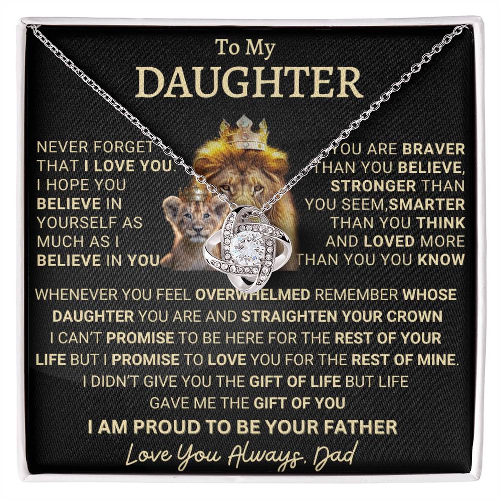 Heartfelt Gift for Daughter from Dad - Love you always