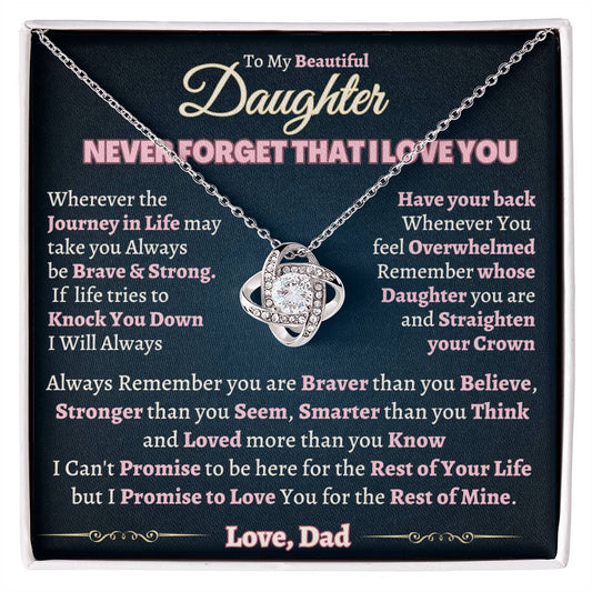 Heartfelt Gift for Daughter from Dad  - I will always have your back