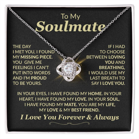 Heartfelt Gift for Soulmate - My love, my best friend - tfg