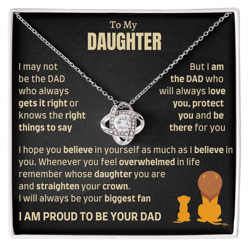 Heartfelt Gift from Dad to Daughter - Will Love you and protect you - tfg