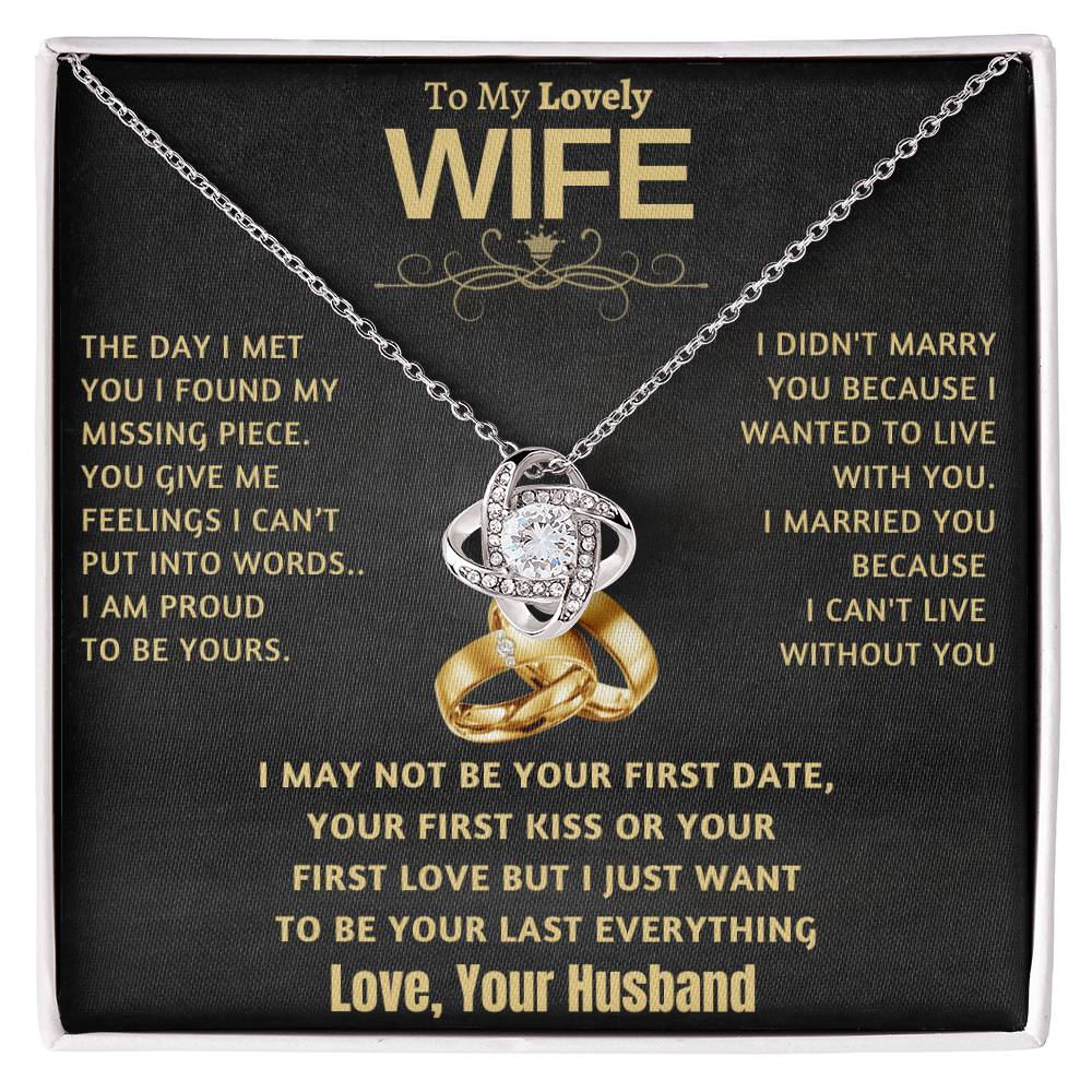 Beautiful Gift for Wife "Proud To Be Yours" - TFG