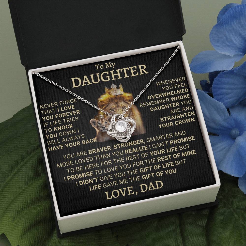 Heartfelt Gift from Dad to Daughter - Life Gave Me The Gift Of You