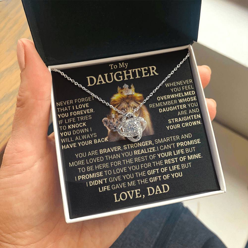 Heartfelt Gift from Dad to Daughter - Life Gave Me The Gift Of You