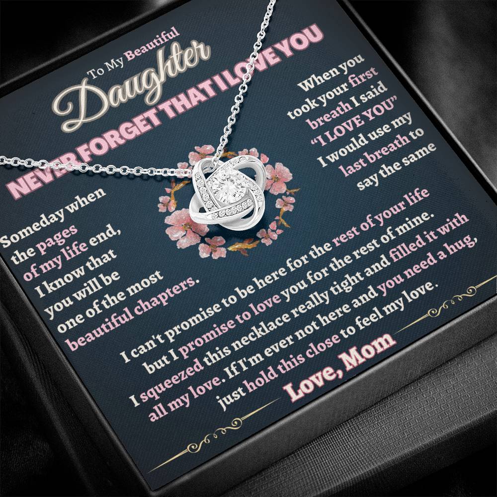 Heartfelt Gift for Daughter from Mom - I Love You - TFG