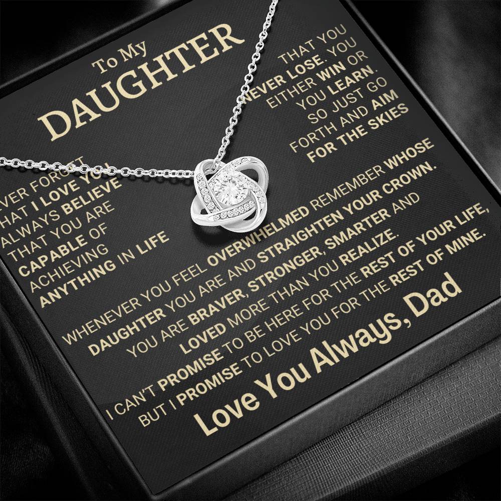 Heartfelt Gift for Daughter from Dad - Always Believe