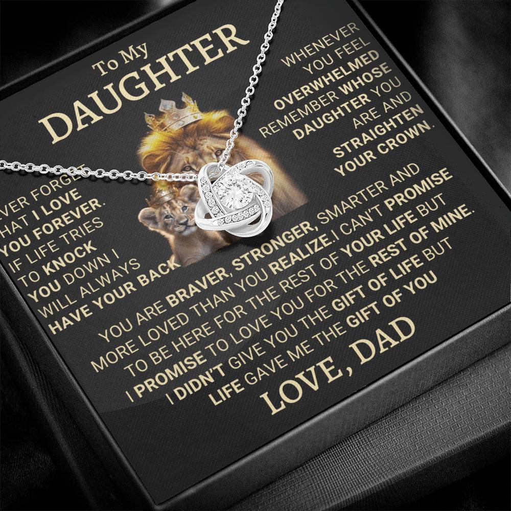 Heartfelt Gift from Dad to Daughter - Life Gave Me The Gift Of You