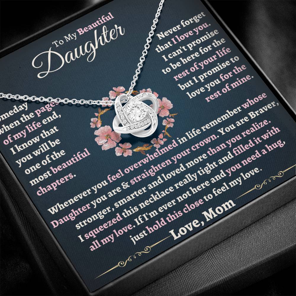 Heartfelt Gift for Daughter from Mom - Loved more than you realize - TFG