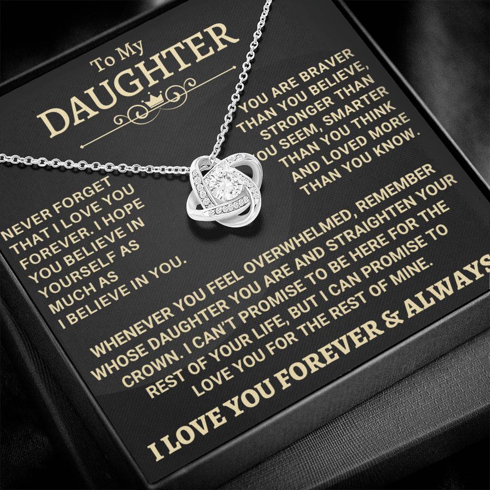 Beautiful Gift for Daughter - Promise to love you - TFG