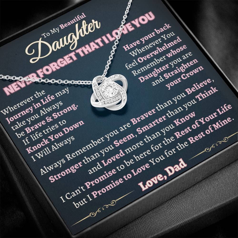 Heartfelt Gift for Daughter from Dad  - I will always have your back