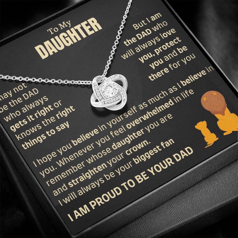 Heartfelt Gift from Dad to Daughter - Will Love you and protect you - tfg