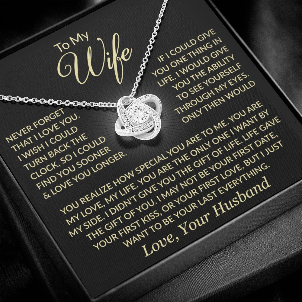 Heartfelt Gift for Wife - You are my love, you are my life - tfg