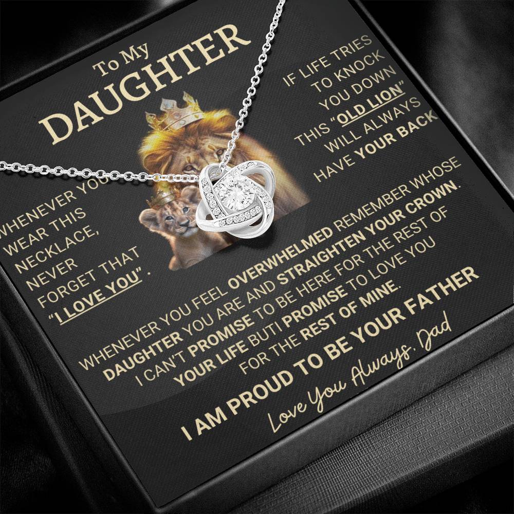 Heartfelt Gift for Daughter from Dad - I Love You