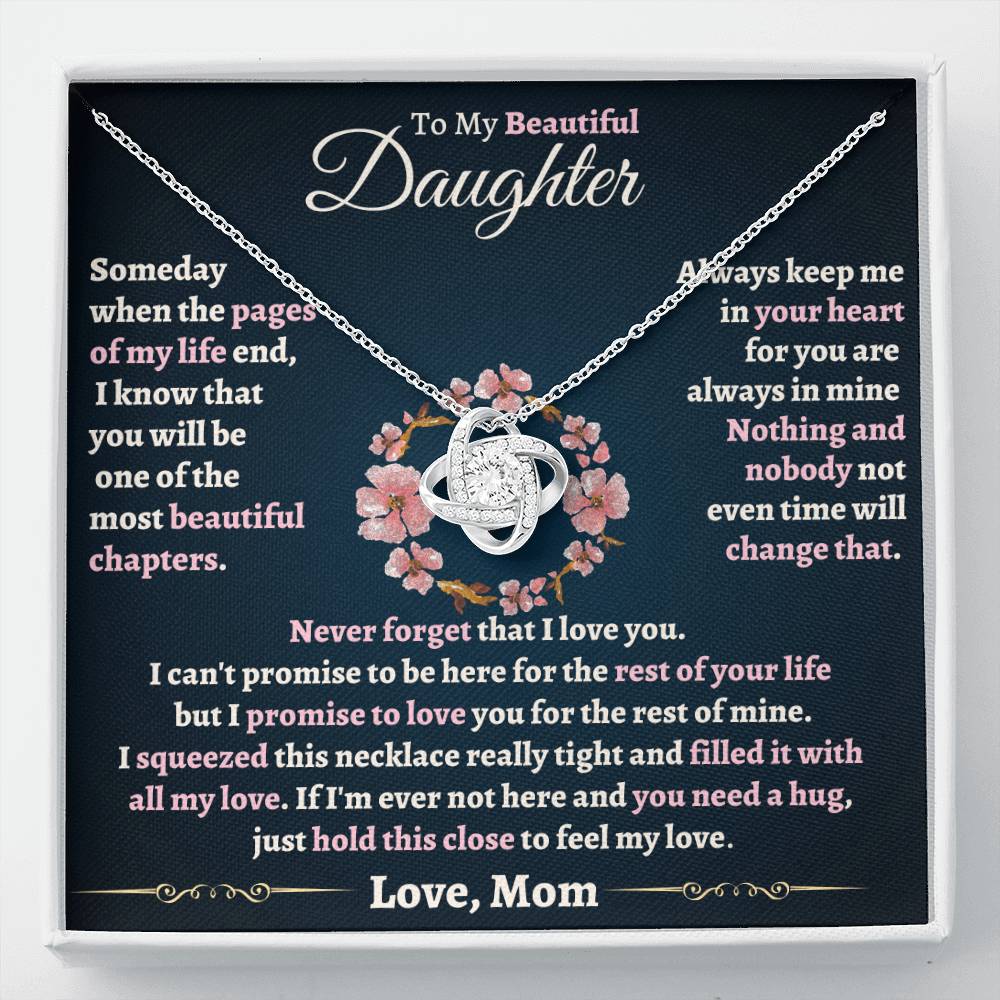 Heartfelt Gift for Daughter from Mom - Feel my love - TFG