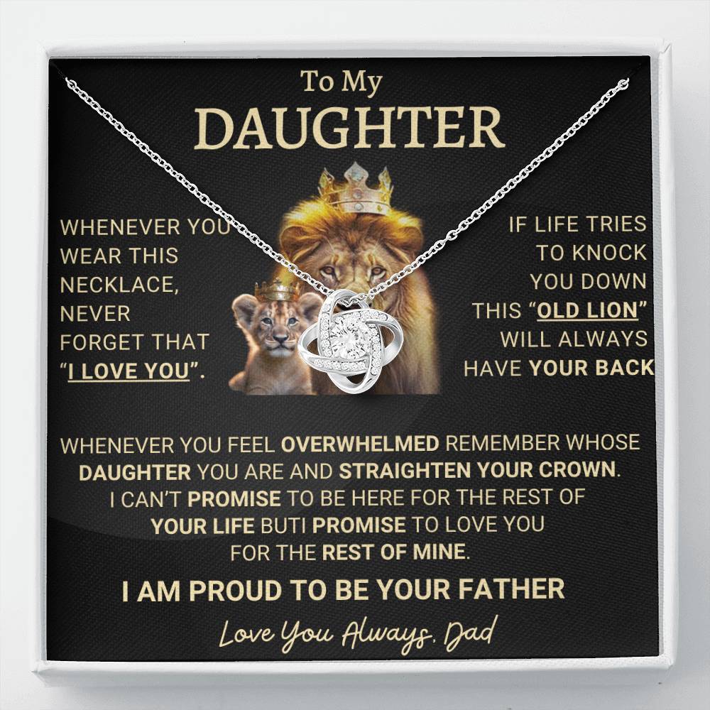 Heartfelt Gift for Daughter from Dad - I Love You