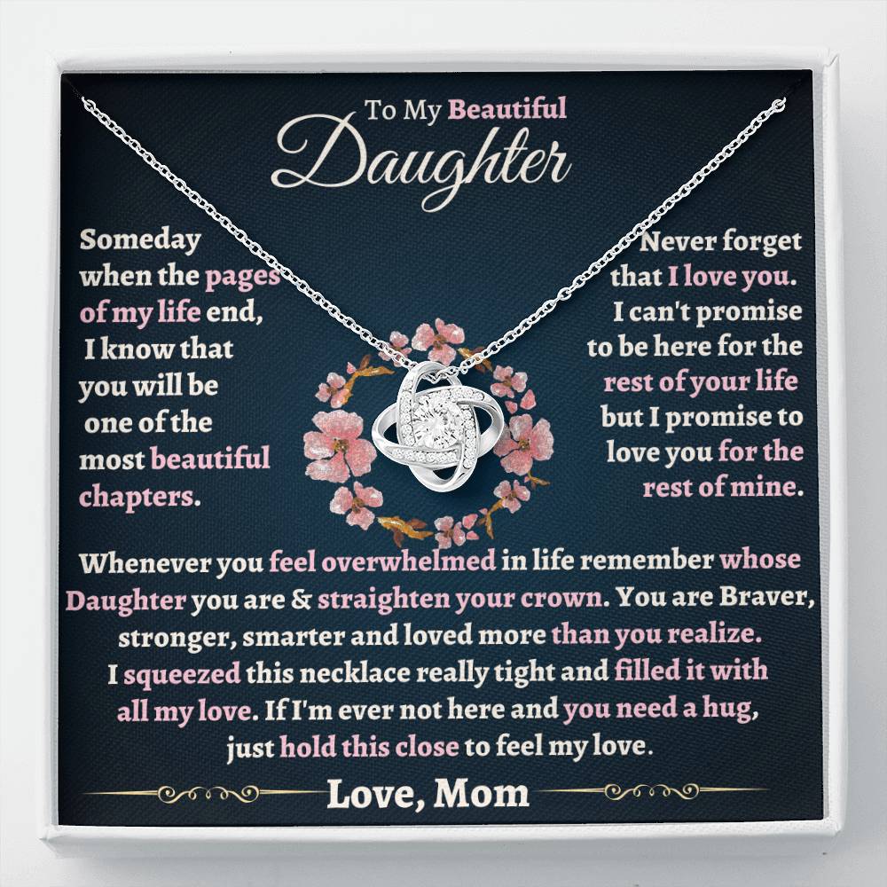 Heartfelt Gift for Daughter from Mom - Loved more than you realize - TFG