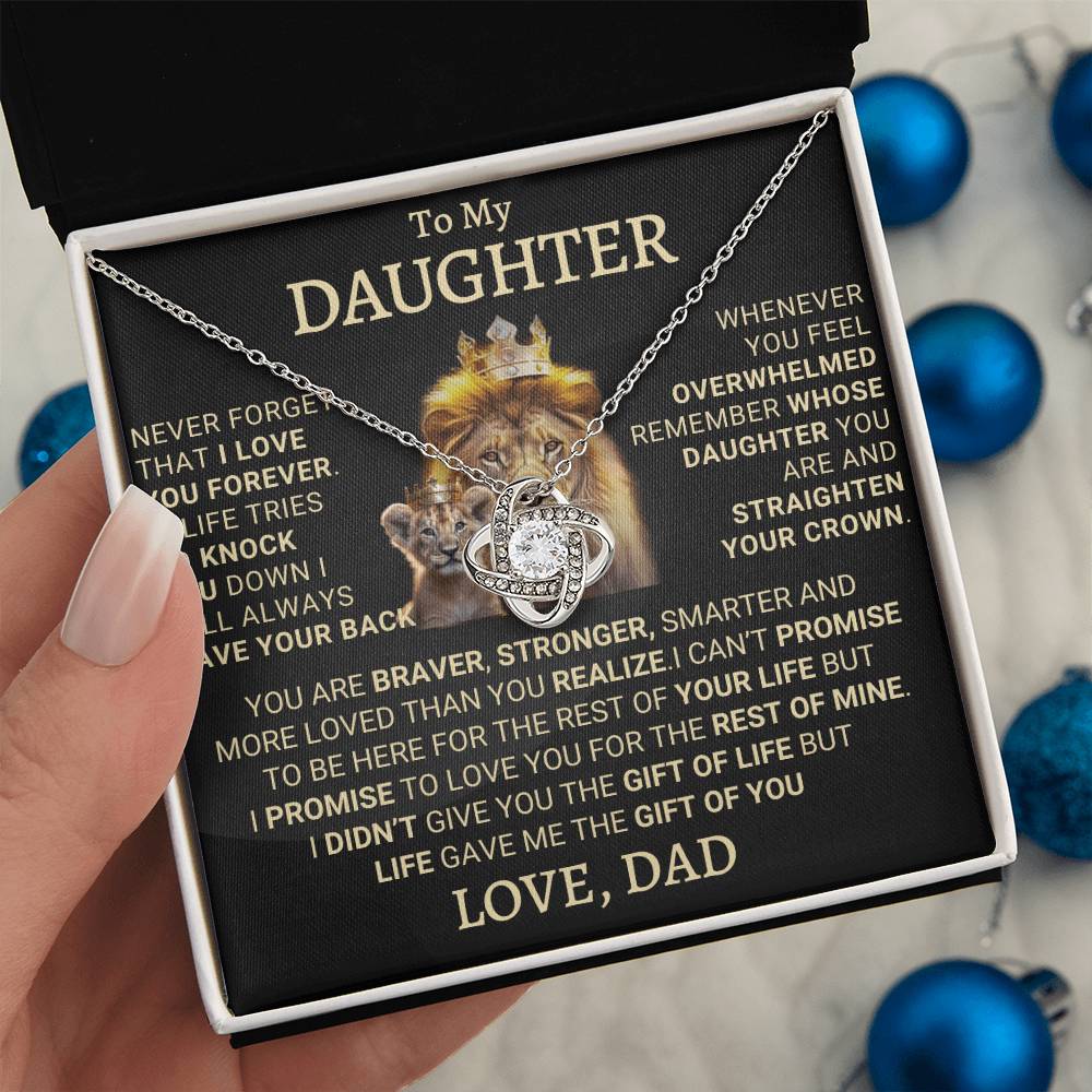 Heartfelt Gift from Dad to Daughter - Life Gave Me The Gift Of You