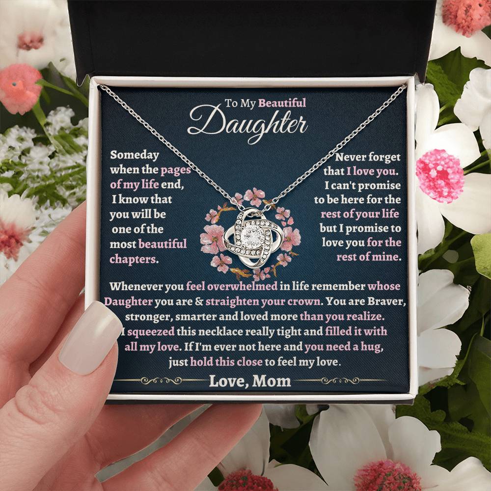 Heartfelt Gift for Daughter from Mom - Loved more than you realize - TFG