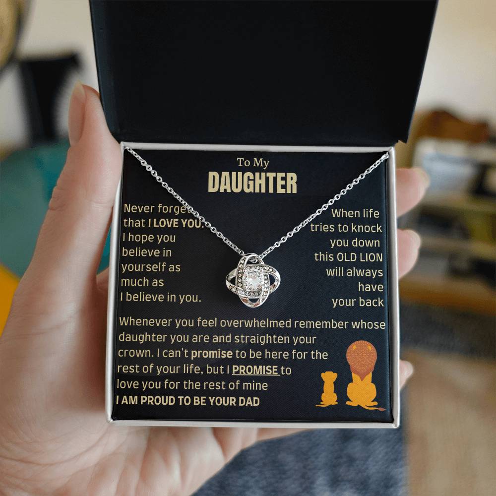 Heartfelt Gift for Daughter from Dad - I Love You - tfg