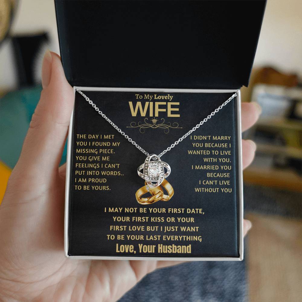 Beautiful Gift for Wife "Proud To Be Yours"