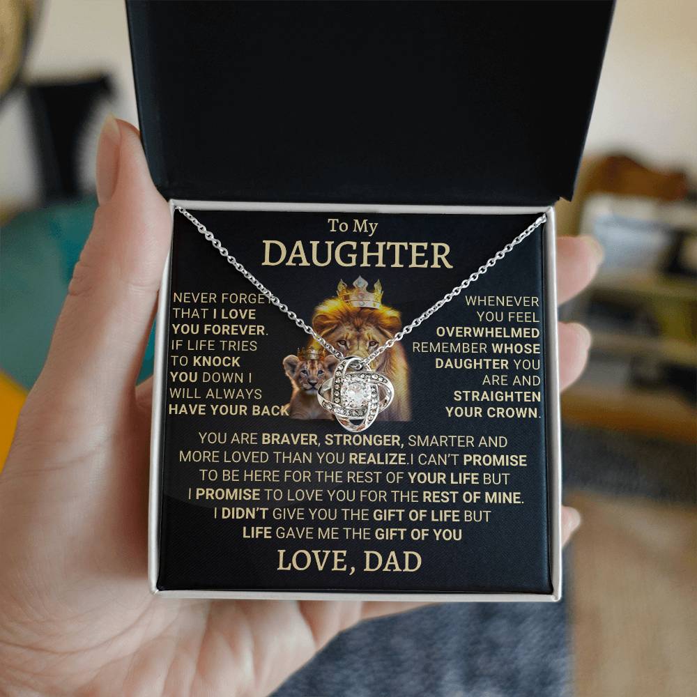 Heartfelt Gift from Dad to Daughter - Life Gave Me The Gift Of You