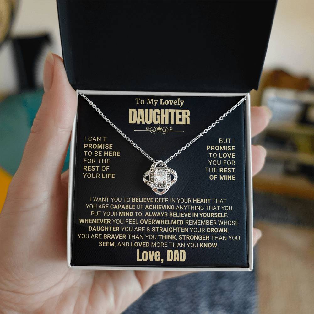 Beautiful Gift for Daughter from DAD "Always Believe In Yourself"